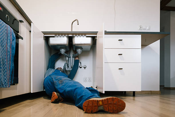 Professional Plumbing technician working in Pflugerville, TX